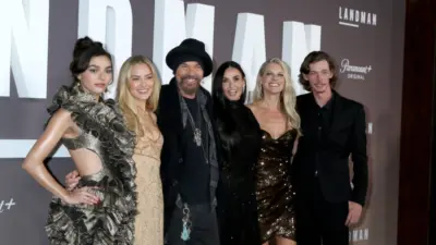 Paulina Chávez^ Michelle Randolph^ Thornton^ Demi Moore^ Ali Larter^ Lofland at the Landman' Series Premiere at Paramount Theater on November 12^ 2024 in Los Angeles^ CA