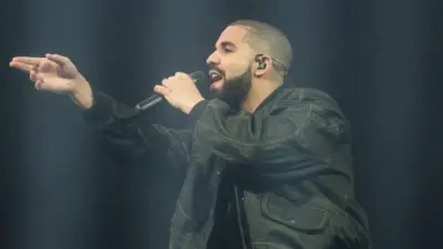 Drake preforms at Joe Louis Arena Detroit^ Michigan - August 16 2016:
