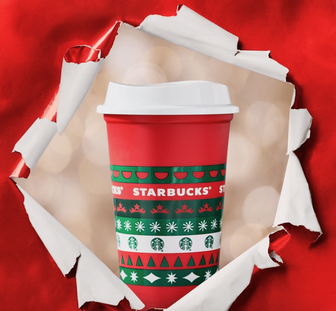 Today Is The Day To Get Your Free Starbucks Reusable Holiday Cups