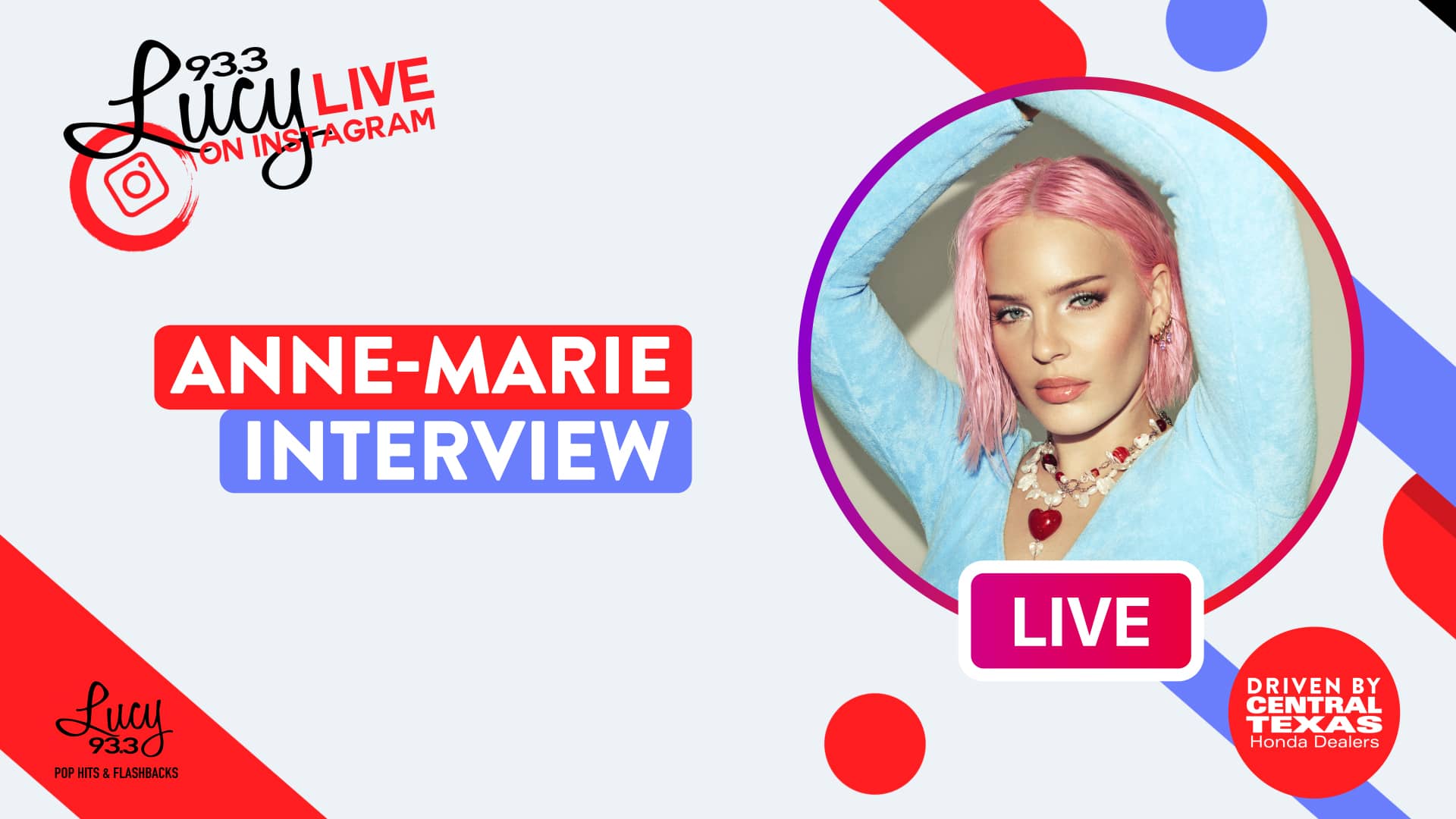 Lucy Live with Anne-Marie