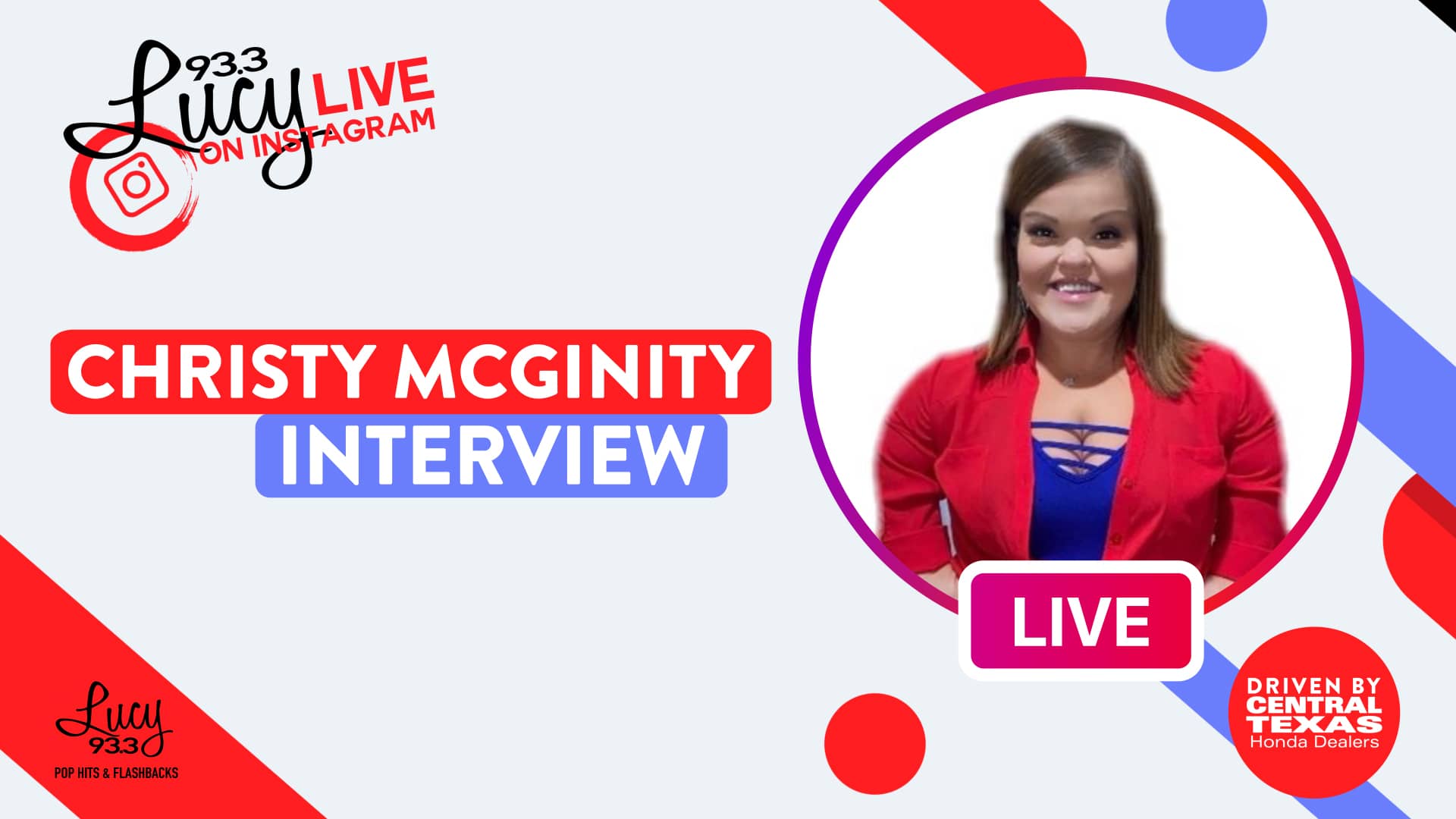 Lucy Live with Christy McGinity
