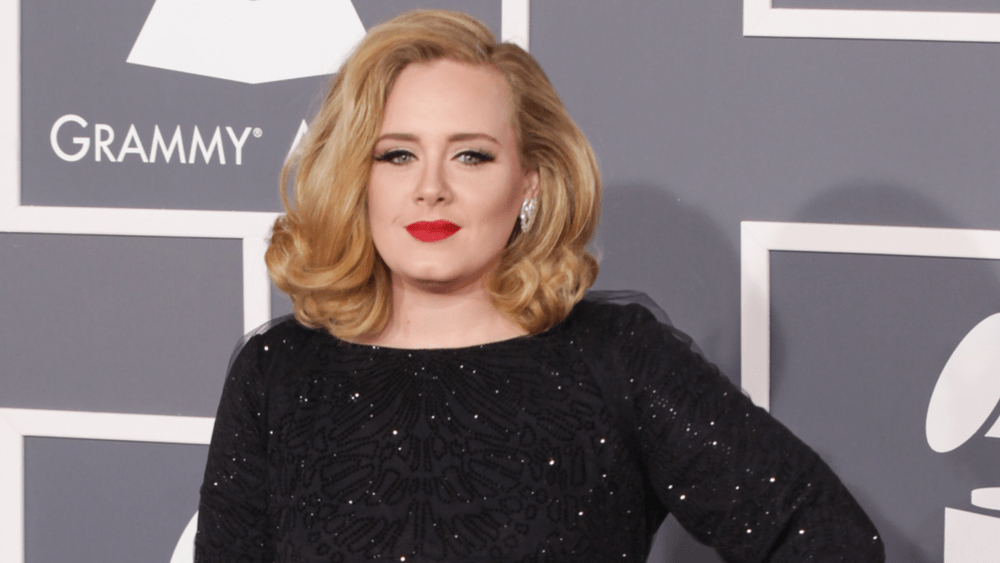 Adele at the Grammys