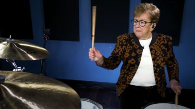 Watch drumming grandma cover Blink-182’s ‘What’s My Age Again?’