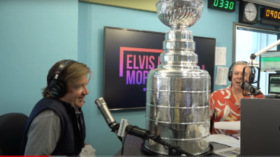 The Stanley Cup Visits Elvis Duran And The Morning Show