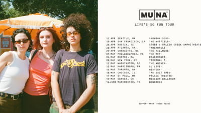 MUNA announce New Tour, Coachella, and Huge 2023!