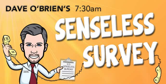 Wzlx senseless survey questions