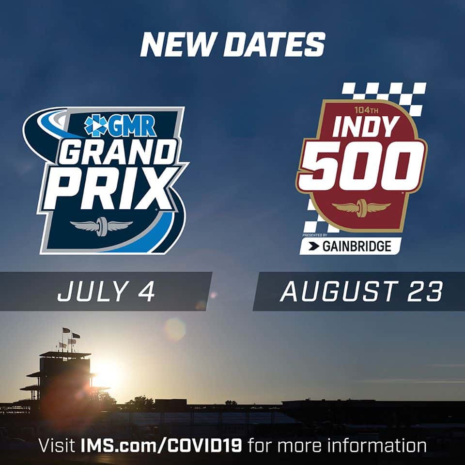 Indy 500 Rescheduled. Concerts Cancelled. 97.1 Hank FM
