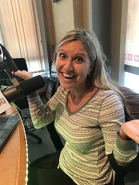 Mindy In The HANK-FM Studio