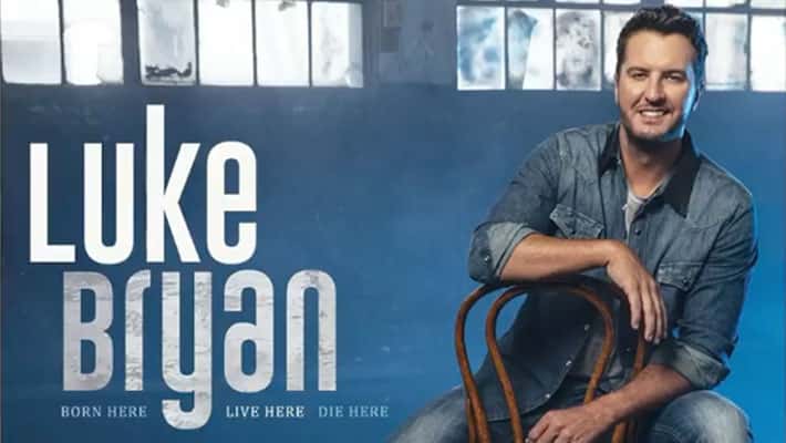 Cover art for Luke Bryan's "Born Here Live Here Die Here" Album