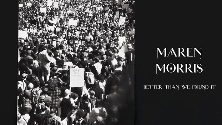 Cover art for Maren Morris' "Better Than We Found It"