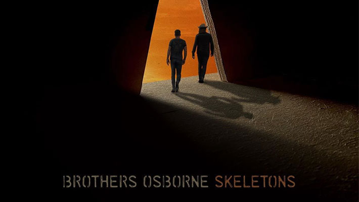 Cover Art for Brothers Osborne's "Skeletons" Album