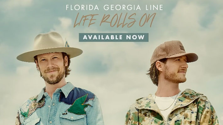 Cover art for Florida Georgia LIne's "Life Rolls On" Album