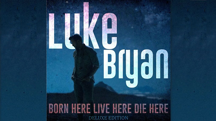 Cover art for Luke Bryan's "Live Here Born Here Die Here" deluxe album