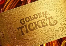 golden ticket/ willy Wonka