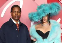 Rihanna and ASAP Rocky attend The Fashion Awards 2024 at the Royal Albert Hall in London^ England. London^ United Kingdom - December 2^ 2024
