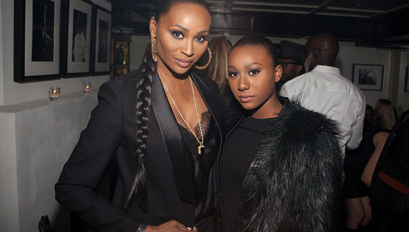NEW YORK, NY - FEBRUARY 19: Cynthia Bailey and Noelle Robinson attend Cynthia Bailey Birthday Celebration at Omars La Ranita on February 19, 2016 in New York City.