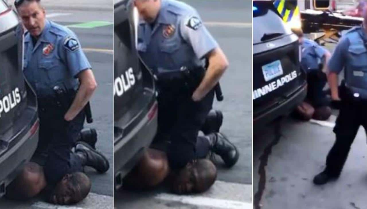I Can't Breathe' Video Shows Minneapolis Cop With Knee On Neck of George  Floyd, Who Died | 107.5 WBLS