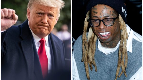 Donald Trump and Lil Wayne