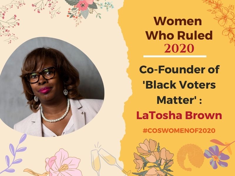 Women Who Ruled 2020: Black Voters Matter Co-Founder LaTosha Brown - Vimarsana News