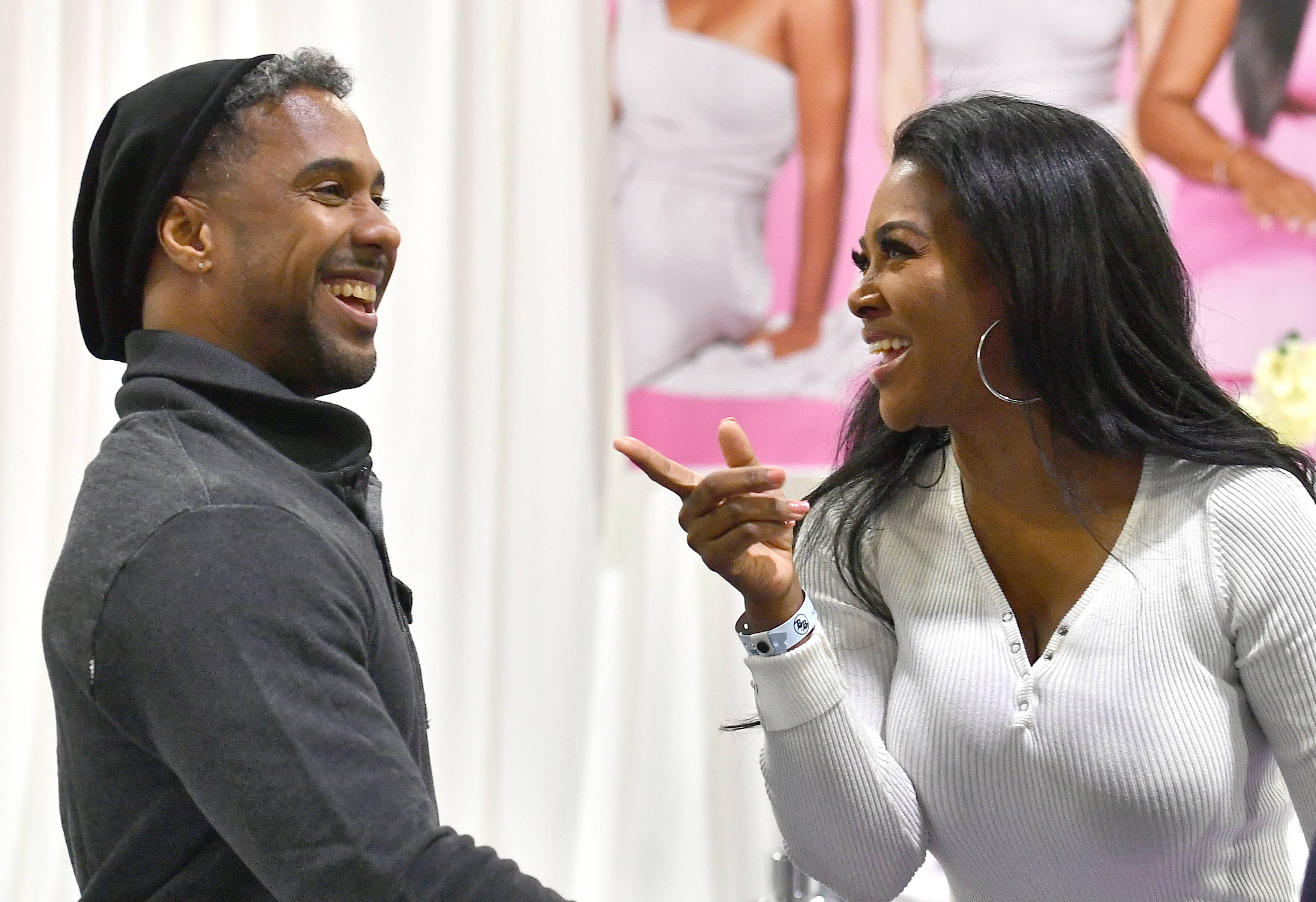 Kenya Moore and Marc Daly