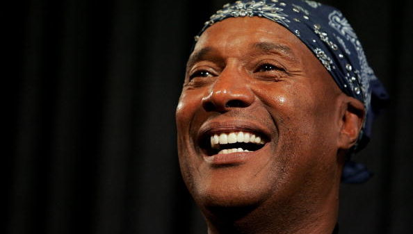 NEW YORK - JANUARY 30: Comedian Paul Mooney takes part in a discussion panel after the world premiere screening of "That's What I'm Talking About" at The Museum of Television & Radio January 30, 2006 in New York City.