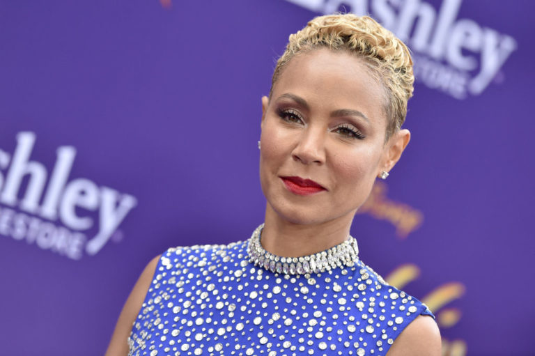LOS ANGELES, CALIFORNIA - MAY 21: Jada Pinkett Smith attends the premiere of Disney's "Aladdin" on May 21, 2019 in Los Angeles, California.