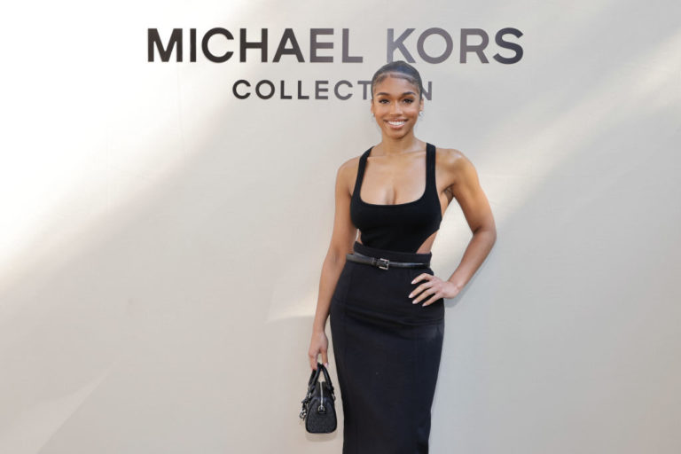 NEW YORK, NEW YORK - SEPTEMBER 10: Lori Harvey attends the SP22 Michael Kors Collection Runway Show at Tavern On The Green on September 10, 2021 in New York City.