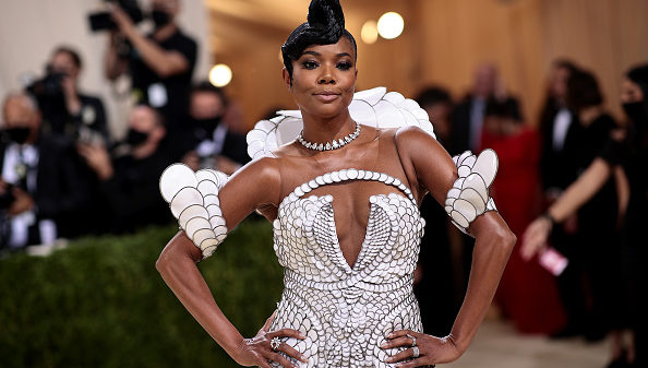 Gabrielle Union attends The 2021 Met Gala Celebrating In America: A Lexicon Of Fashion at Metropolitan Museum of Art on September 13, 2021 in New York City.