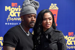 SANTA MONICA, CALIFORNIA - JUNE 15: Ray J and Princess Love attend the 2019 MTV Movie and TV Awards at Barker Hangar on June 15, 2019 in Santa Monica, California.