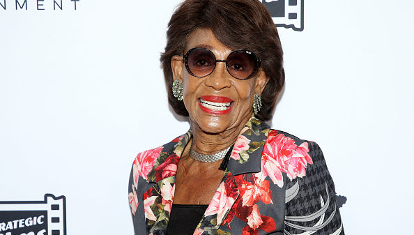 Rep. Maxine Waters (D-CA) attends the Los Angeles premiere of PBS Documentary Film "Downing Of A Flag" at The London West Hollywood at Beverly Hills on September 01, 2021 in West Hollywood, California.