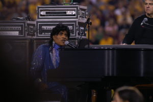 Little Richard playing the piano