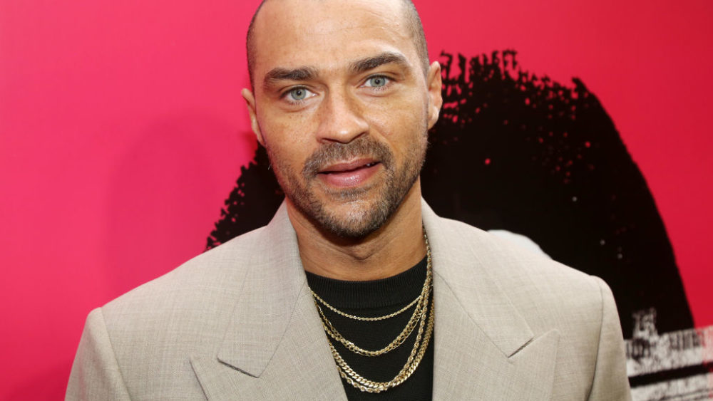 NEW YORK, NEW YORK - MAY 01: Jesse Williams poses at the opening night of the new play "POTUS" on Broadway at The Shubert Theater on May 1, 2022 in New York City.