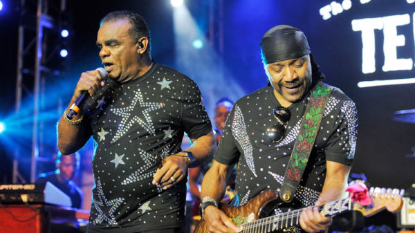 MEMPHIS, TN - SEPTEMBER 15: The Isley Brothers perform with The Roots at the Six Degrees to Tennessee Roots Jam at New Daisy Theater on September 15, 2018 in Memphis, Tennessee.