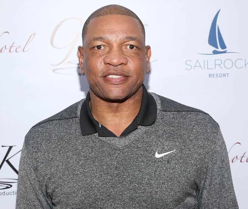 LOS ANGELES, CALIFORNIA - JANUARY 03: Doc Rivers attends the GBK and La Peer Pre-Globes Luxury Lounge on January 03, 2020 in Los Angeles, California.