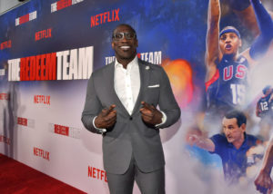 HOLLYWOOD, CALIFORNIA - SEPTEMBER 22: Shannon Sharpe attends Netflix's special screening of "The Redeem Team" at TUDUM Theater on September 22, 2022 in Hollywood, California.