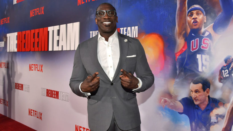 HOLLYWOOD, CALIFORNIA - SEPTEMBER 22: Shannon Sharpe attends Netflix's special screening of "The Redeem Team" at TUDUM Theater on September 22, 2022 in Hollywood, California.