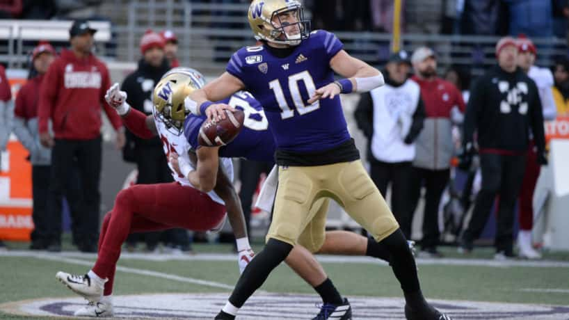 Jacob Eason Calls Himself A Gunslinger In Looking Up To Brett Favre Peyton Manning 93 5 107 5 The Fan