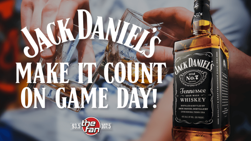 Jack Daniels Make it count on gameday