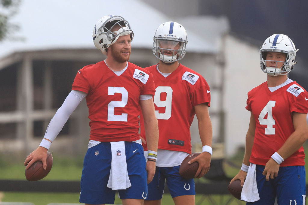 Colts Quarterbacks Coach Analyzes QB Room | 93.5 & 107.5 The Fan