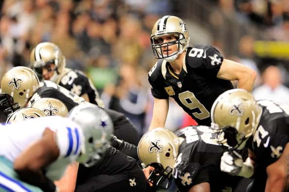 Dallas Cowboys v New Orleans Saints People: Drew Brees:Getty Images