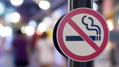 Smoking in public housing in the US is not allowed starting today