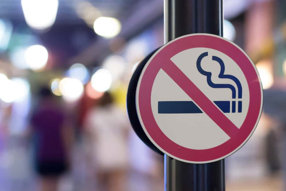 Smoking in public housing in the US is not allowed starting today