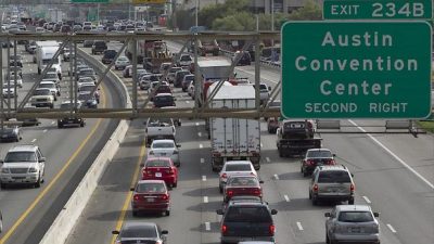 I-35 traffic in Austin