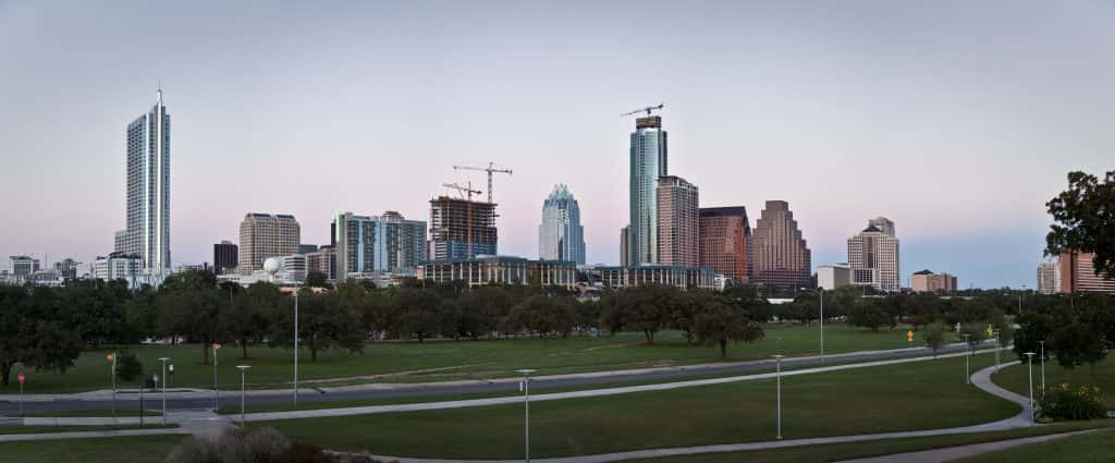 Austin City skyline