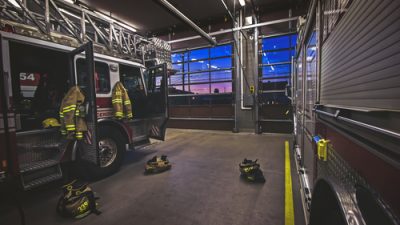 inside a fire dept