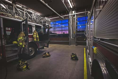 inside a fire dept