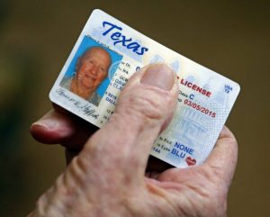 Texas drivers license