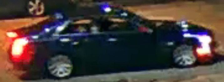 Car wanted for trying to run over officers