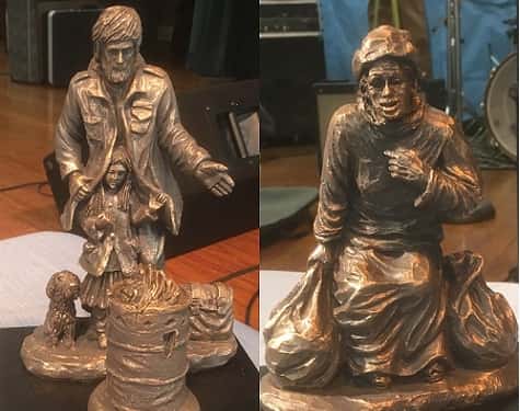 Austin's homeless got winterized yesterday at the annual House The Homeless