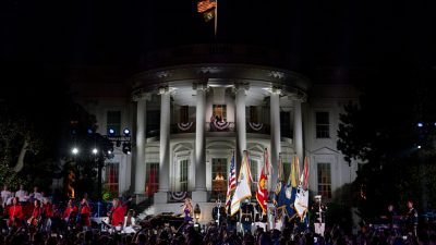 People: Donald Trump - US President, Melania Trump:Getty Images